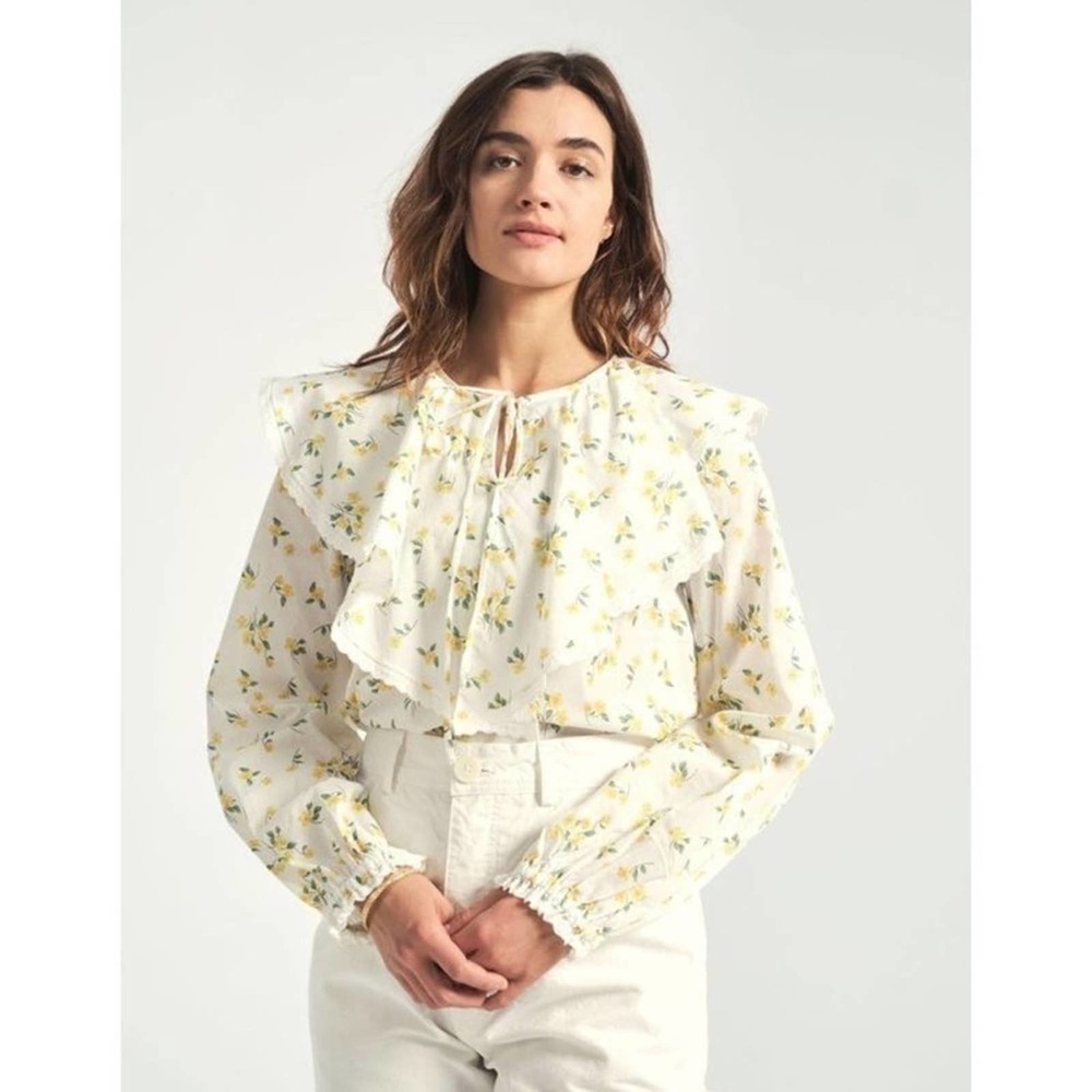 Rachel Antonoff Mara Top Ditsy Daisy